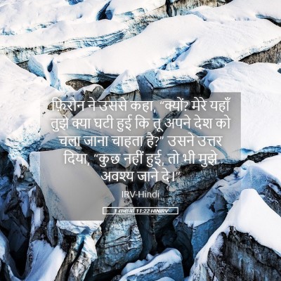 Picture 05 - 1 राजाओं 11:22 HINIRV - फ़िरौन ने उससे कहा, - Bible Verse Picture