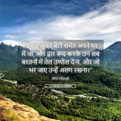 Picture 05 - 2 राजाओं 4:4 HINIRV - फिर तू अपने बेटों - Bible Verse Picture