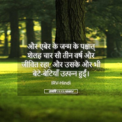Picture 05 - उत्पत्ति 11:15 HINIRV - और एबेर के जन्म के - Bible Verse Picture