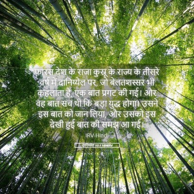 Picture 05 - दानिय्येल 10:1 HINIRV - फारस देश के राजा - Bible Verse Picture