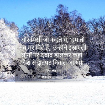 Picture 05 - निर्गमन 12:33 HINIRV - और मिस्री जो कहते - Bible Verse Picture
