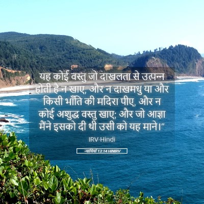Picture 05 - न्यायियों 13:14 HINIRV - यह कोई वस्तु जो - Bible Verse Picture