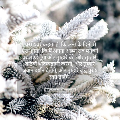 Picture 05 - प्रेरितों के काम 2:17 HINIRV - ‘परमेश्‍वर कहता - Bible Verse Picture