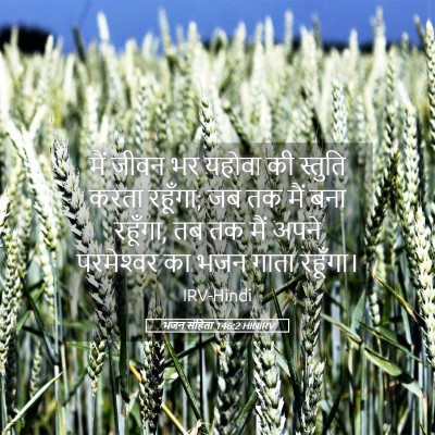Picture 05 - भजन संहिता 146:2 HINIRV - मैं जीवन भर यहोवा - Bible Verse Picture