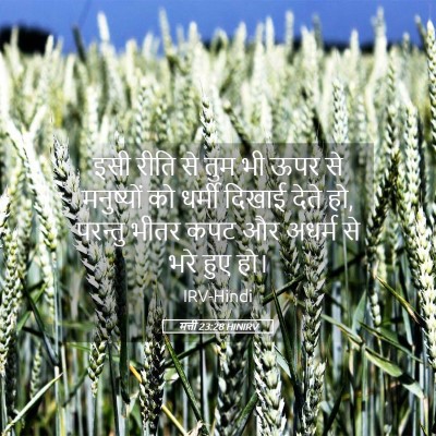 Picture 05 - मत्ती 23:28 HINIRV - इसी रीति से तुम भी - Bible Verse Picture