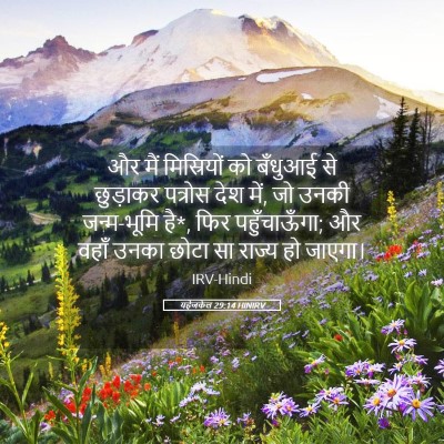 Picture 05 - यहेजकेल 29:14 HINIRV - और मैं मिस्रियों - Bible Verse Picture