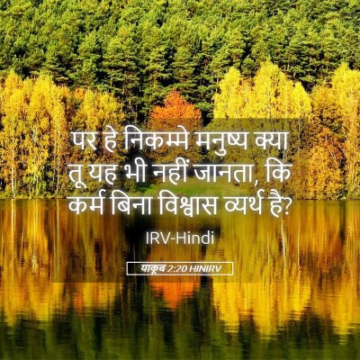 Picture 05 - याकूब 2:20 HINIRV - पर हे निकम्मे - Bible Verse Picture