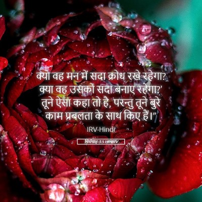 Picture 05 - यिर्मयाह 3:5 HINIRV - क्या वह मन में सदा - Bible Verse Picture