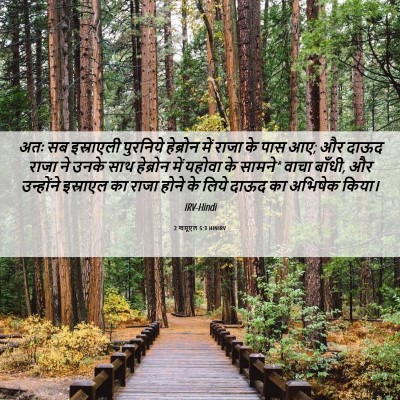 Picture 06 - 2 शमूएल 5:3 HINIRV - अतः सब इस्राएली - Bible Verse Picture