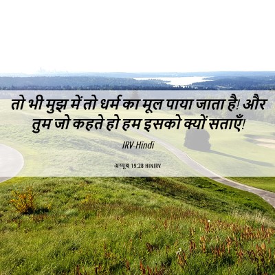 Picture 06 - अय्यूब 19:28 HINIRV - तो भी मुझ में तो - Bible Verse Picture