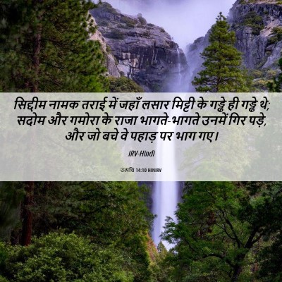 Picture 06 - उत्पत्ति 14:10 HINIRV - सिद्दीम नामक तराई - Bible Verse Picture