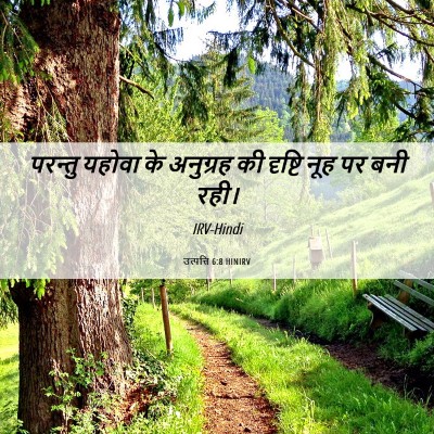 Picture 06 - उत्पत्ति 6:8 HINIRV - परन्तु यहोवा के - Bible Verse Picture