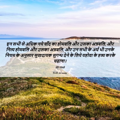 Picture 06 - गिनती 29:6 HINIRV - इन सभी से अधिक नये - Bible Verse Picture