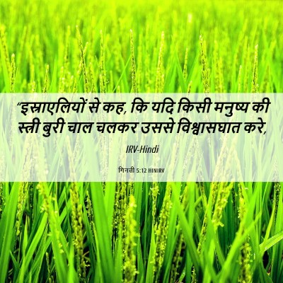 Picture 06 - गिनती 5:12 HINIRV - “इस्राएलियों से - Bible Verse Picture