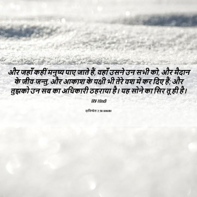 Picture 06 - दानिय्येल 2:38 HINIRV - और जहाँ कहीं - Bible Verse Picture