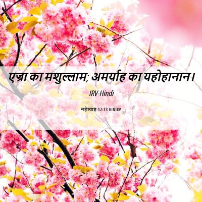 Picture 06 - नहेम्याह 12:13 HINIRV - एज्रा का मशुल्लाम; - Bible Verse Picture