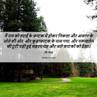 Picture 06 - नहेम्याह 2:13 HINIRV - मैं रात को तराई के - Bible Verse Picture