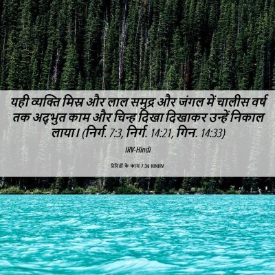 Picture 06 - प्रेरितों के काम 7:36 HINIRV - यही व्यक्ति मिस्र - Bible Verse Picture