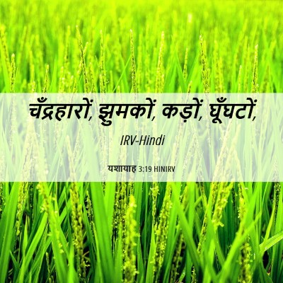 Picture 06 - यशायाह 3:19 HINIRV - चँद्रहारों, - Bible Verse Picture