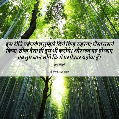 Picture 06 - यहेजकेल 24:24 HINIRV - इस रीति यहेजकेल - Bible Verse Picture