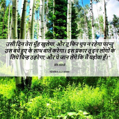 Picture 06 - यहेजकेल 24:27 HINIRV - उसी दिन तेरा मुँह - Bible Verse Picture