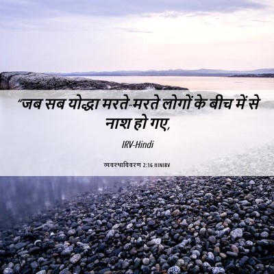 Picture 06 - व्यवस्थाविवरण 2:16 HINIRV - “जब सब योद्धा - Bible Verse Picture