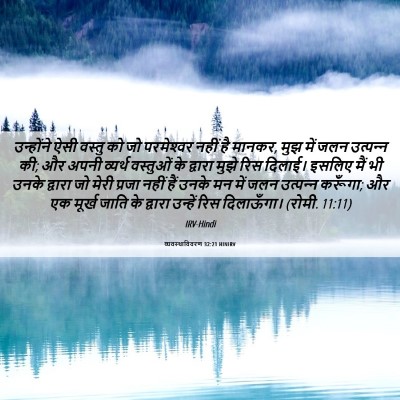Picture 06 - व्यवस्थाविवरण 32:21 HINIRV - उन्होंने ऐसी - Bible Verse Picture