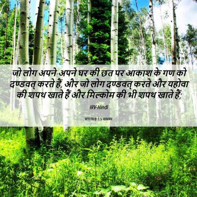 Picture 06 - सपन्याह 1:5 HINIRV - जो लोग अपने-अपने घर - Bible Verse Picture