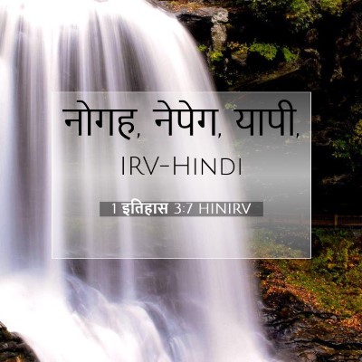 Picture 07 - 1 इतिहास 3:7 HINIRV - नोगह, नेपेग, - Bible Verse Picture