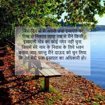 Picture 07 - 1 राजाओं 8:16 HINIRV - 'जिस दिन से मैं - Bible Verse Picture