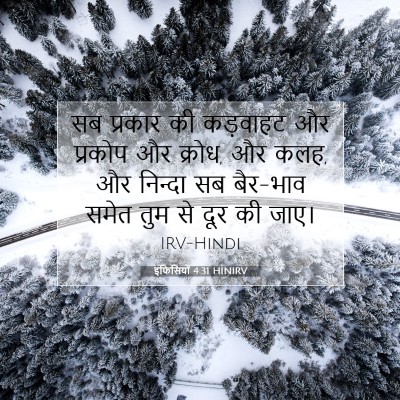 Picture 07 - इफिसियों 4:31 HINIRV - सब प्रकार की - Bible Verse Picture