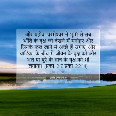 Picture 07 - उत्पत्ति 2:9 HINIRV - और यहोवा - Bible Verse Picture