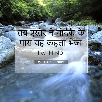 Picture 07 - एस्तेर 4:15 HINIRV - तब एस्तेर ने - Bible Verse Picture
