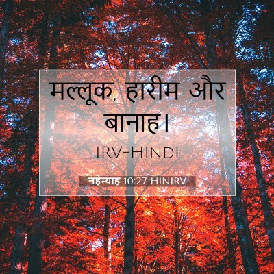 Picture 07 - नहेम्याह 10:27 HINIRV - मल्लूक, हारीम और - Bible Verse Picture