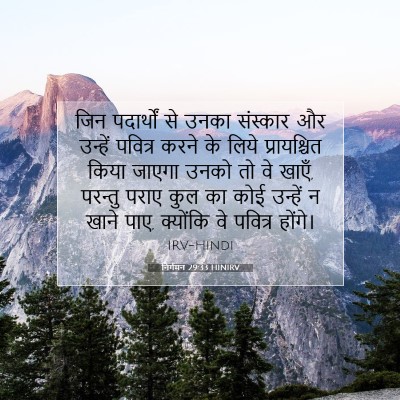Picture 07 - निर्गमन 29:33 HINIRV - जिन पदार्थों से - Bible Verse Picture