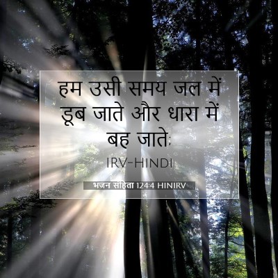 Picture 07 - भजन संहिता 124:4 HINIRV - हम उसी समय जल में - Bible Verse Picture