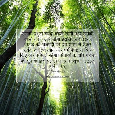 Picture 07 - यशायाह 9:7 HINIRV - उसकी प्रभुता - Bible Verse Picture