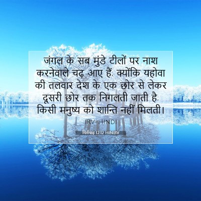 Picture 07 - यिर्मयाह 12:12 HINIRV - जंगल के सब मुंडे - Bible Verse Picture