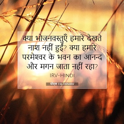 Picture 07 - योएल 1:16 HINIRV - क्या भोजनवस्तुएँ - Bible Verse Picture