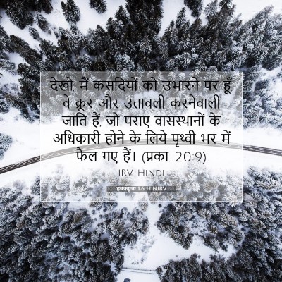Picture 07 - हबक्कूक 1:6 HINIRV - देखो, मैं कसदियों - Bible Verse Picture