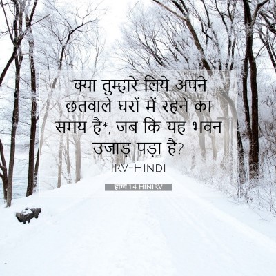Picture 07 - हाग्गै 1:4 HINIRV - “क्या तुम्हारे - Bible Verse Picture