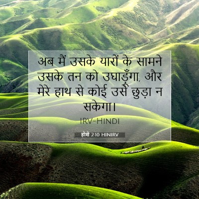 Picture 07 - होशे 2:10 HINIRV - अब मैं उसके यारों - Bible Verse Picture