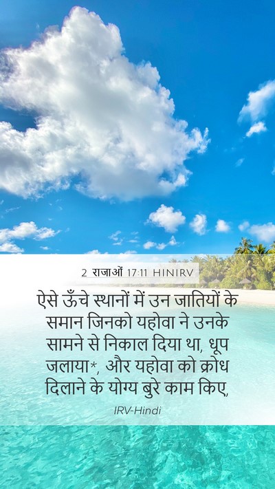 2 राजाओं 17:11 HINIRV Bible Verse Image