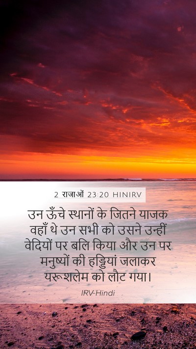 2 राजाओं 23:20 HINIRV Bible Verse Image