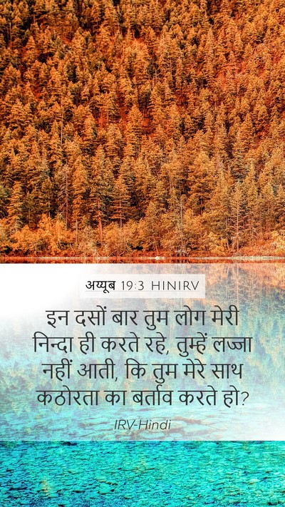 अय्यूब 19:3 HINIRV Bible Verse Image