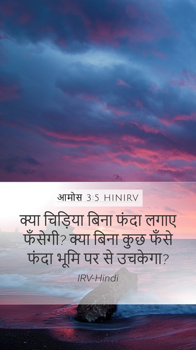 आमोस 3:5 HINIRV Bible Verse Image