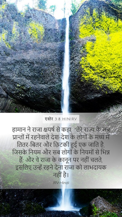 एस्तेर 3:8 HINIRV Bible Verse Image