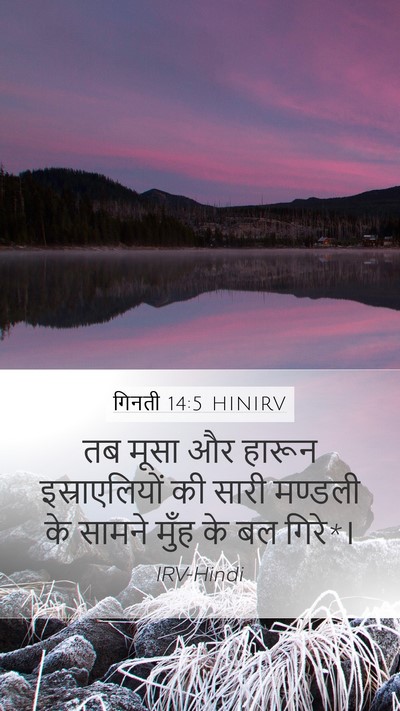 गिनती 14:5 HINIRV Bible Verse Image