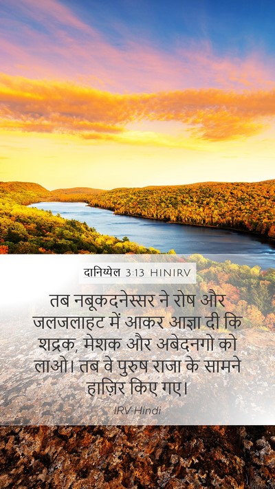 दानिय्येल 3:13 HINIRV Bible Verse Image