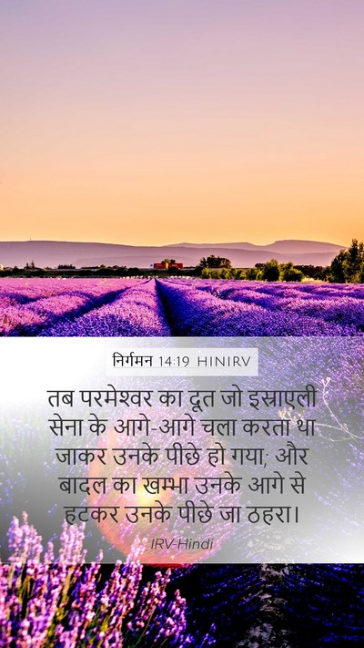 निर्गमन 14:19 HINIRV Bible Verse Image
